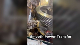 How are helical gears manufactured?