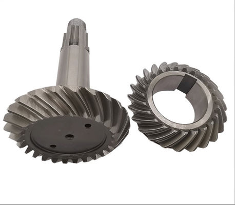 20CrMnTi Spiral Bevel Gear Carburizing And Quenching Ground Helical Gear