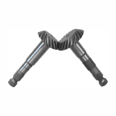 Non-90 ° Axis Angle Spiral Bevel Gear Pinion Skew Transmission For Front And Rear Axle