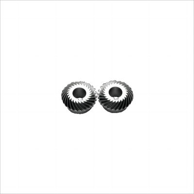 45 Degree Stainless Steel Metal Miniature Miter Gears Screw Pinion Spiral Bevel Gear For Planetary Reducer
