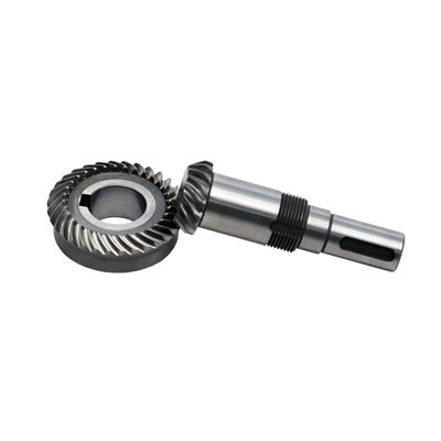 Industry 13 Tooth 24 Tooth Grinding Gear Customized Screw Pinion Helical Bevel Tooth with Gleason Teeth Profile