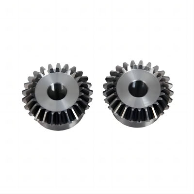 90 Degree Angle Grinder Straight Bevel Gear Teeth Custom 95%-98% Power Transmission