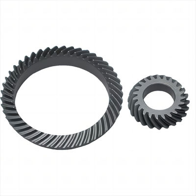 28 Tooth 90 Degree Spiral Bevel Gear Load Heavy Pinion Crown Gear For Aviation