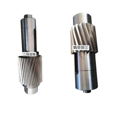 Helical Gear Reduction Gear Secondary And Third Level Gear Shafts