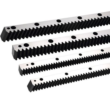 DIN 6- DIN 8 Helical Gear Straight Gear Rack with Milling, Grinding & Quenching
