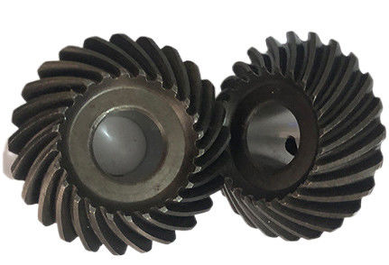 High Precision Conveyor hardened bevel gear ground spiral bevel gear