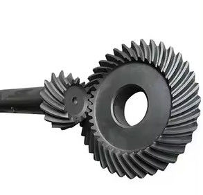 Spiral Hypoid Gear Set Small Module Bevel Gear With Hard Tooth Surface For 90 Degree Gearbox