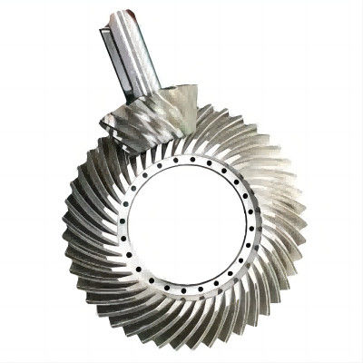 Hypoid Gear Set Bevel Gear Pinion Shaft High Power And High Torque