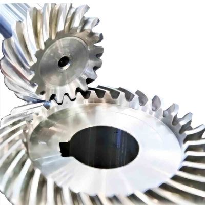 Hypoid Transmission Gear and Gear Shaft CNC Machining for Excavator
