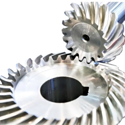 Hypoid Transmission Gear and Gear Shaft CNC Machining for Excavator