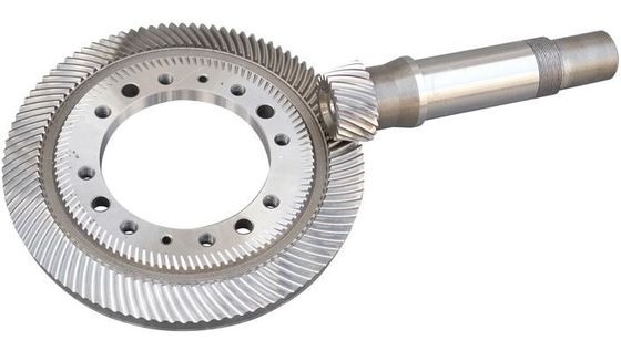 Gleason Type Tooth Profile Tempering Bevel Gear Set for Power Transmission Systems