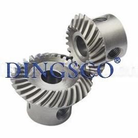 21/28 Teeth Small Module Precision Spiral Bevel Gears Arc Bevel Gear