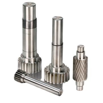 Gleason Type Tooth Profile Oil Pump Gear Shaft for Precision Applications