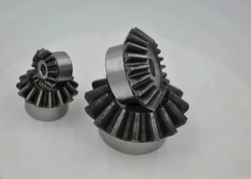 45 Degree Cone Gear For Mixer Parts Harden Steel Spur Bevel Pinion