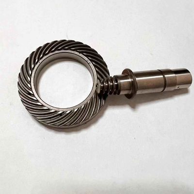 Custom Industrial Hypoid Gear Made of 20CrMo with High Reduction Ratio and ISO 5-8 Grade Teeth Accuracy for High Precision