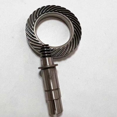 Custom Industrial Hypoid Gear Made of 20CrMo with High Reduction Ratio and ISO 5-8 Grade Teeth Accuracy for High Precision