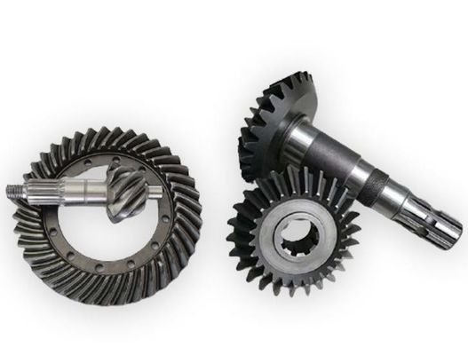 Gleason Type Helical Gear Transmission with Crossed Axes in Mechanical Systems