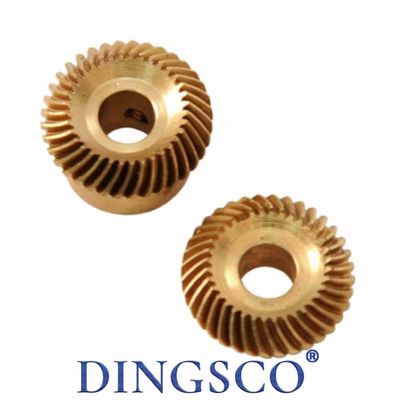 Precision Brass Spiral Precision Instrument Custom Industrial Gear with Z 36/36/40/20 Teeth GL03/04/07/08 Drawing Number