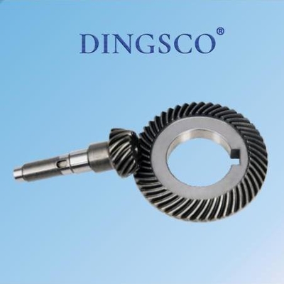 Industrial Reducer Helical Bevel Gear 90 Angle Spiral Bevel Gear